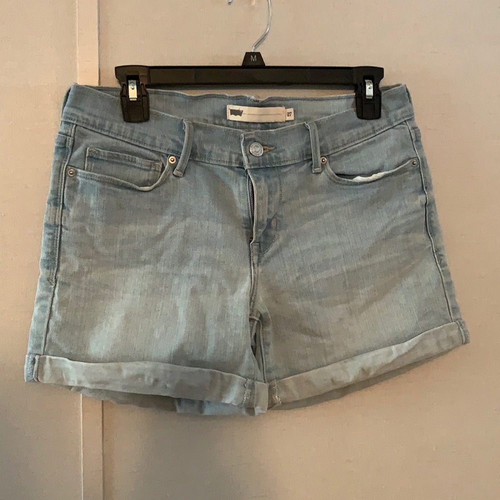 Light Jean Shorts